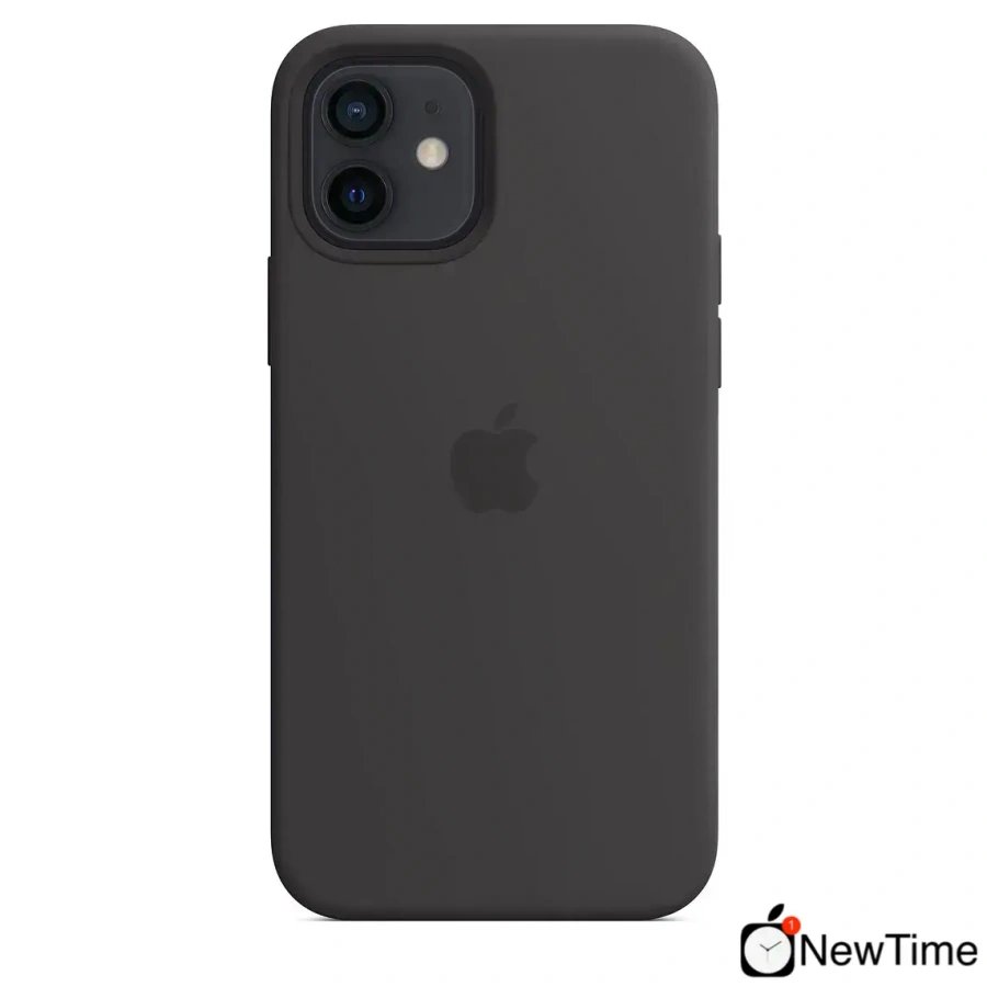 Чохол Apple iPhone 12 | 12 Pro Silicone Case with MagSafe - Black (MHL73)